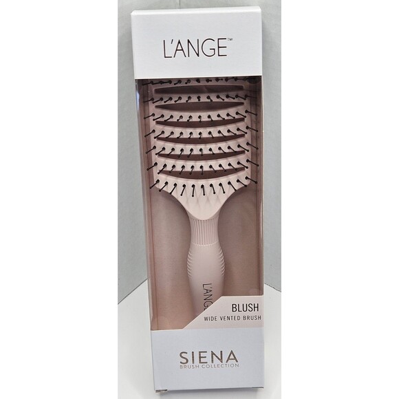L'ANGE HAIR Siena Blush Wide Vented Hair Brush Detangle Nylon Bristle 2145 - Picture 1 of 3